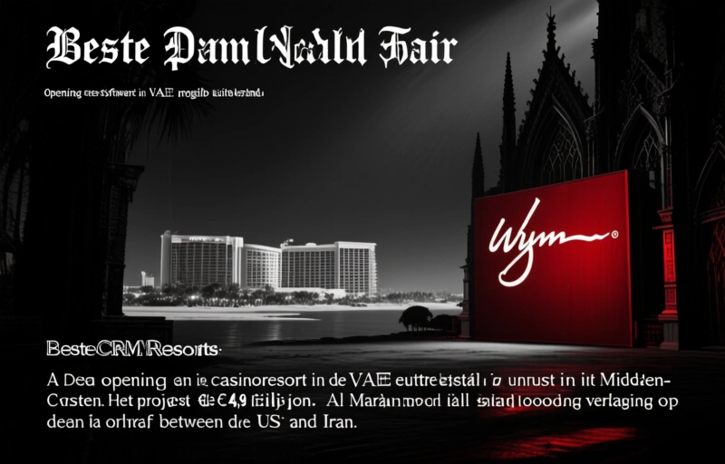 Wynn Resorts: opening casinoresort in VAE mogelijk uitgesteld