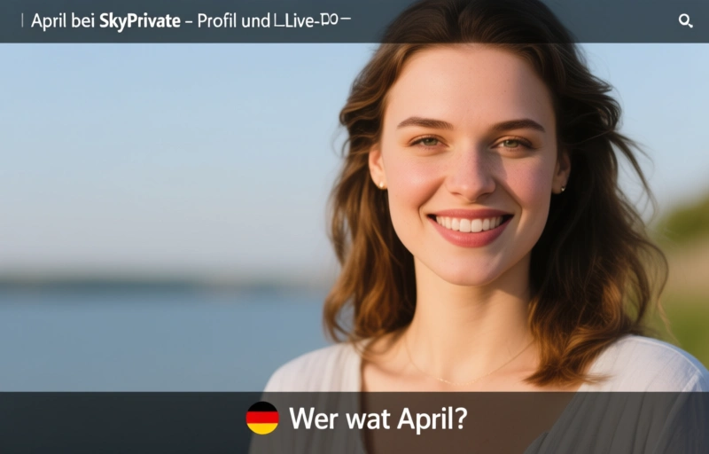 Visuelle Darstellung von April bei SkyPrivate – Profil und Live-Chat-Tipps