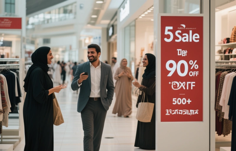 Dubai's 5-Day Sale: Up to 90% Off at 500+ Brands