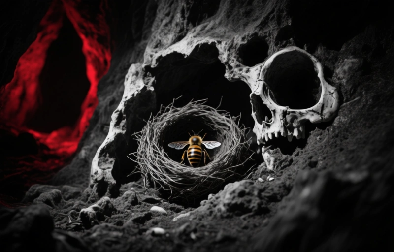 Ancient Bees Nest in Fossil Bones: Rare Cave Discovery