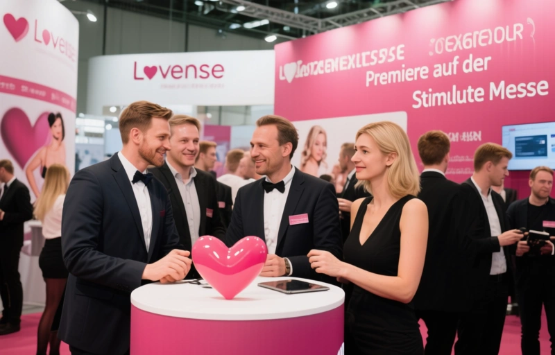 Visuelle Darstellung von Lovense feiert Premiere auf der Stimulate Messe