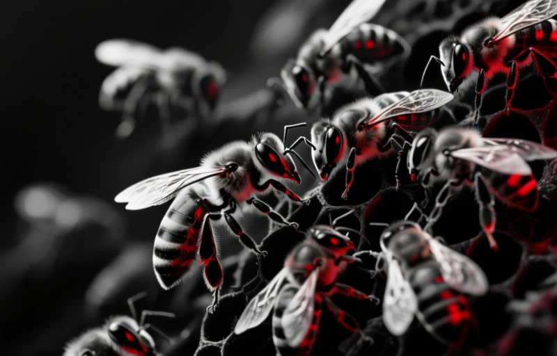 Visual representation of Hiker Stung Over 100 Times