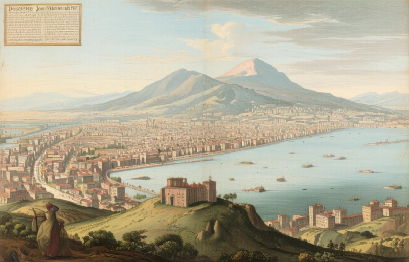 Visual representation of Decoding Jan van Stinemolen's 1582 Panorama of Naples