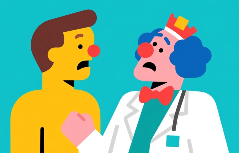 Visuele weergave van Hoe CliniClowns hun imago redden en impact maken