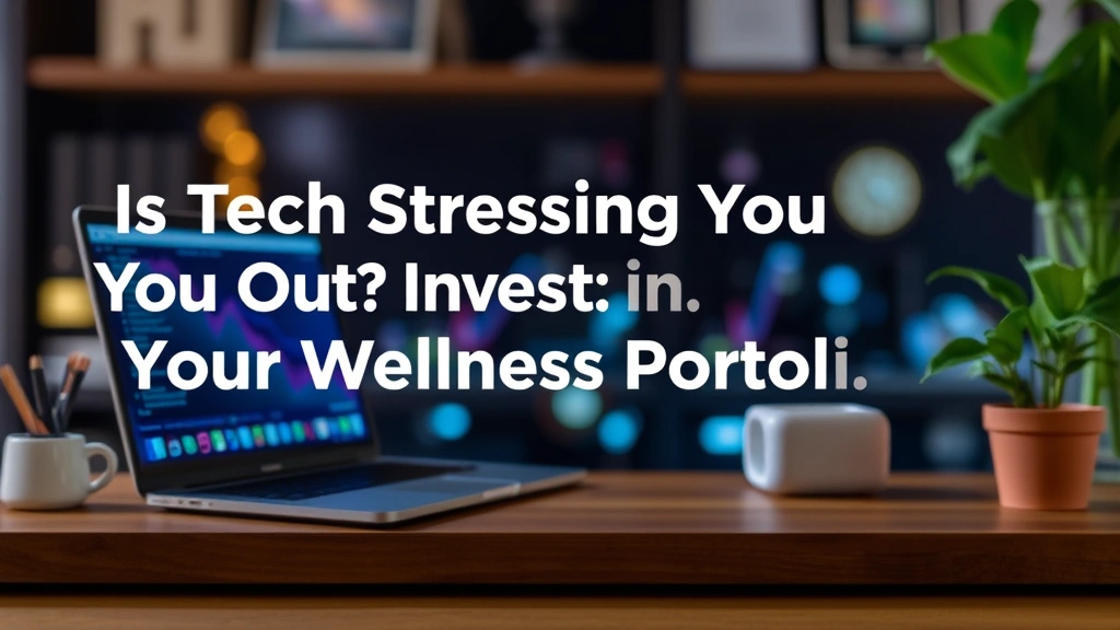 Is Tech Stressing You Out? Invest in Your Wellness Portfolio
