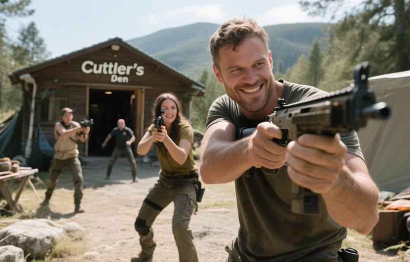 Max Konnor und Reese Mara: Heiße Outdoor-Action bei Cutler's Den