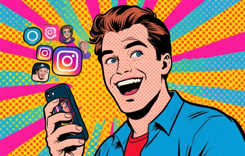Visuele weergave van Meta AI-chatbot misbruikt voor hacken Instagram-accounts