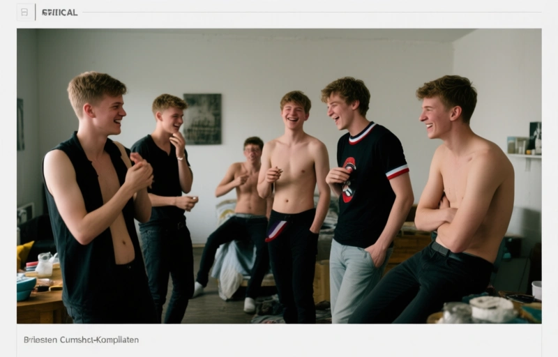 Rohr Frei: Britische Jungs und ihre besten Cumshot-Kompilationen
