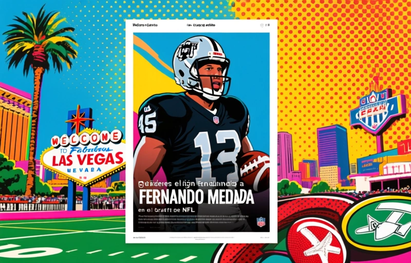 Raiders eligen a Fernando Mendoza en el draft de la NFL