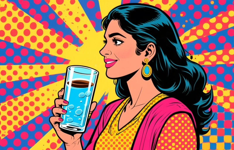 Visual representation of Sobhita Dhulipala's Simple Morning Ritual for Radiant Beauty