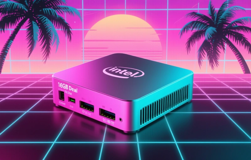 Intel Mini PC Deal: 16GB RAM for $413 (46% Off)
