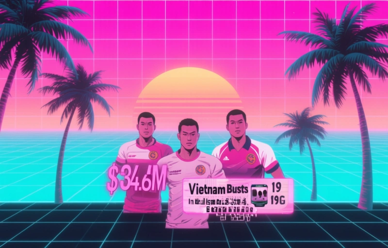 Vietnam Busts $34.6M Illegal Soccer Betting Ring, 19 Charged