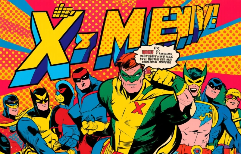 Visuele weergave van X-Men
