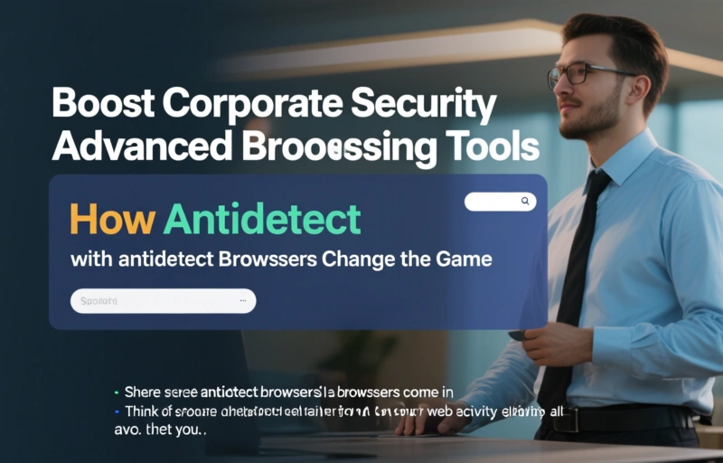 Visual representation of Boost Corporate Security with Advanced Browsing Tools