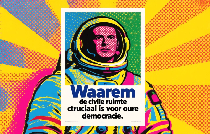 Waarom de civiele ruimte cruciaal is voor onze democratie