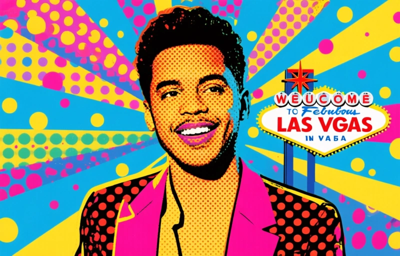 Bruno Mars celebra su d铆a en Las Vegas con gran fiesta