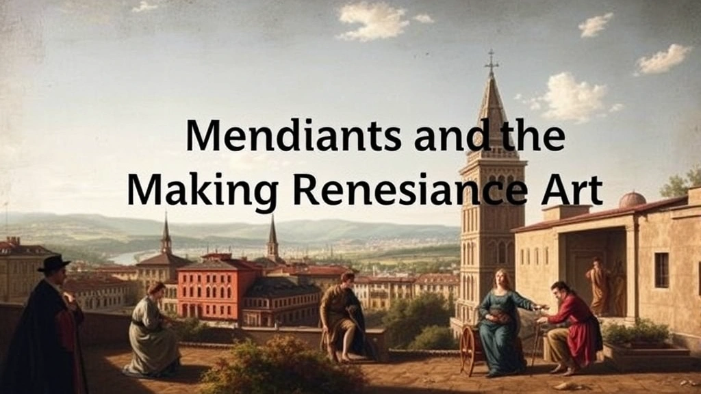Mendicants and the Making of Italian Renaissance Art