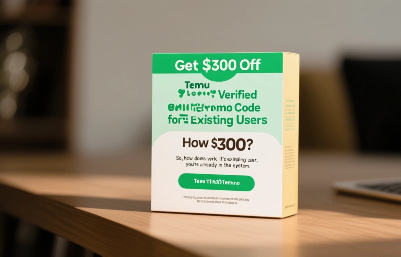 Visual representation of Get $300 Off Temu