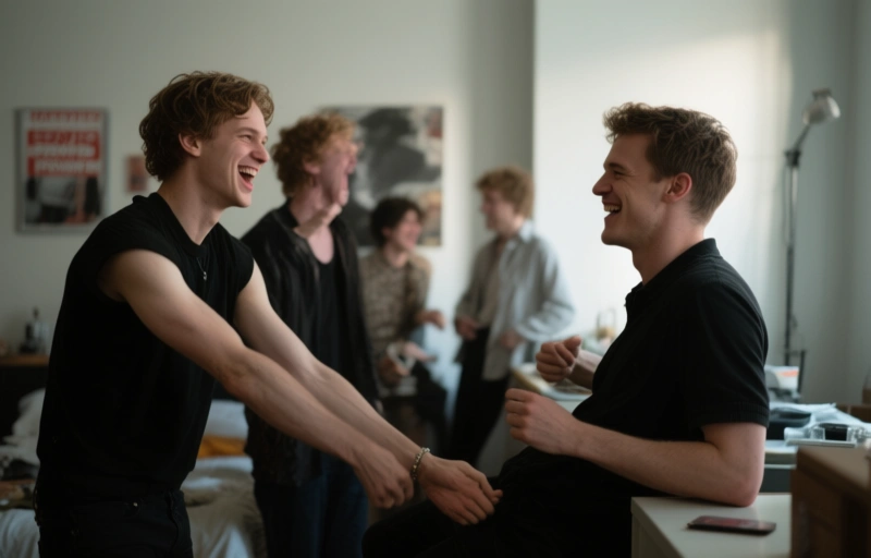 Nicholas Ryder und Adam Tyme: Heißer Porno bei Young Perps