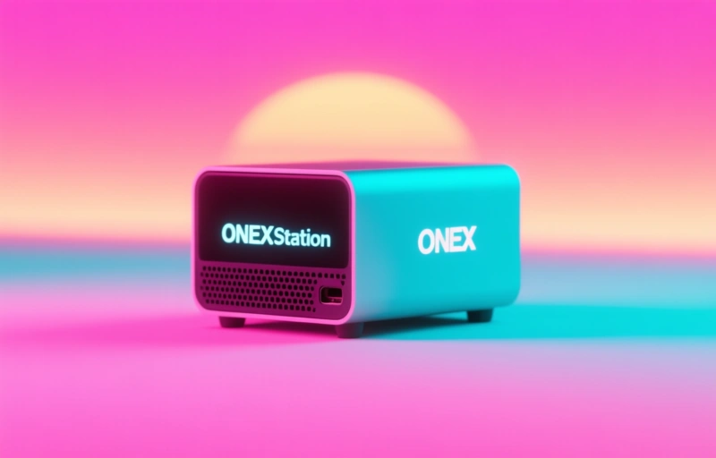 Visual representation of ONEXStation Mini PC