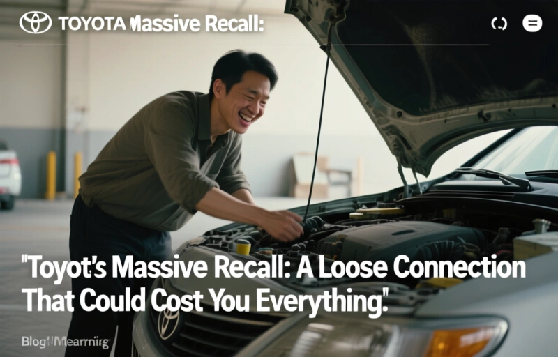 Toyota's Massive Recall: A Loose Connection That Could Cost You Everything