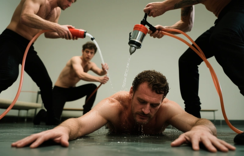 Visuelle Darstellung von Alec wird tief durchgepumpt – SEED SOAKER bei Face Down Ass Up