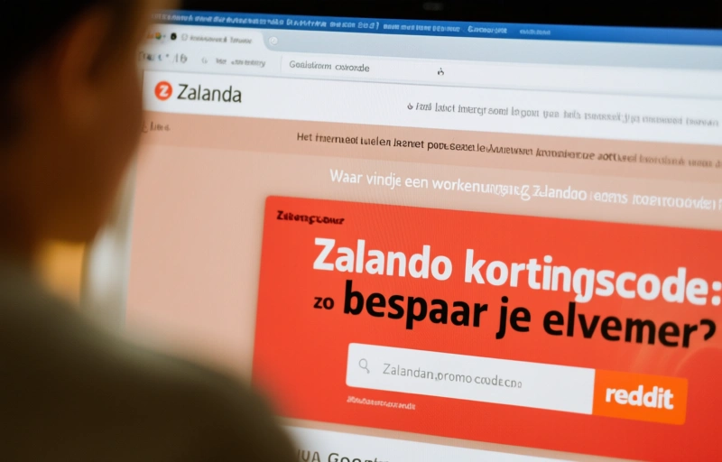 Visuele weergave van Zalando kortingscode