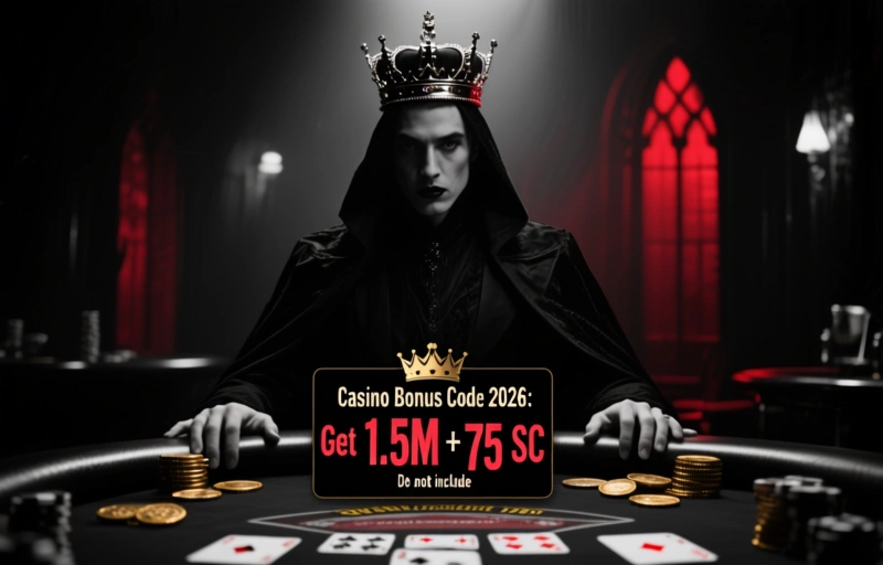 Crown Coins Casino Bonus Code 2026: Get 1.5M CC + 75 SC