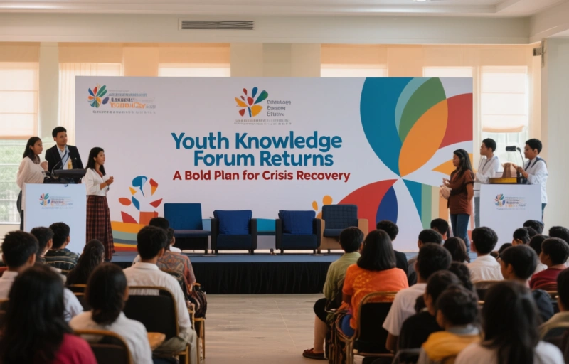Visual representation of Youth Knowledge Forum Returns