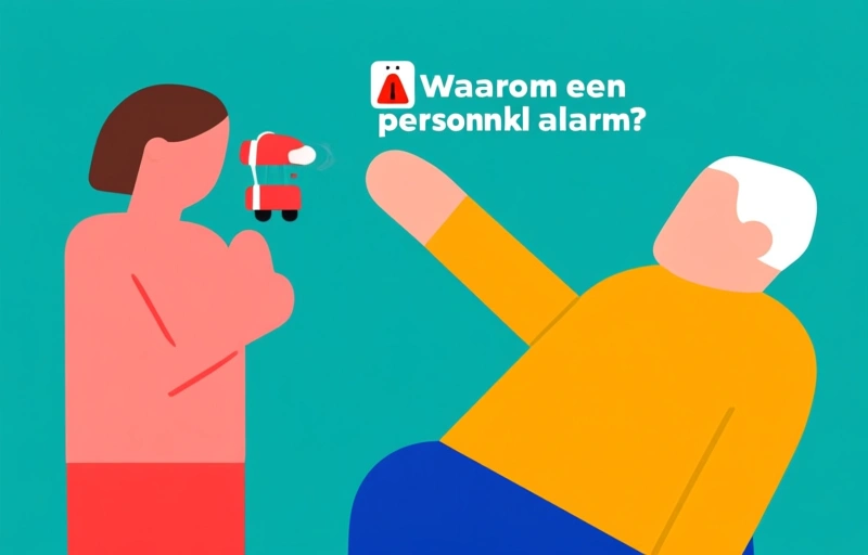 Visuele weergave van Beste persoonlijk alarm voor senioren