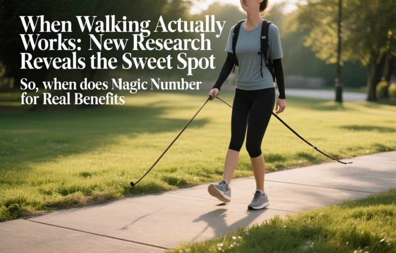 Visual representation of When Walking Actually Works