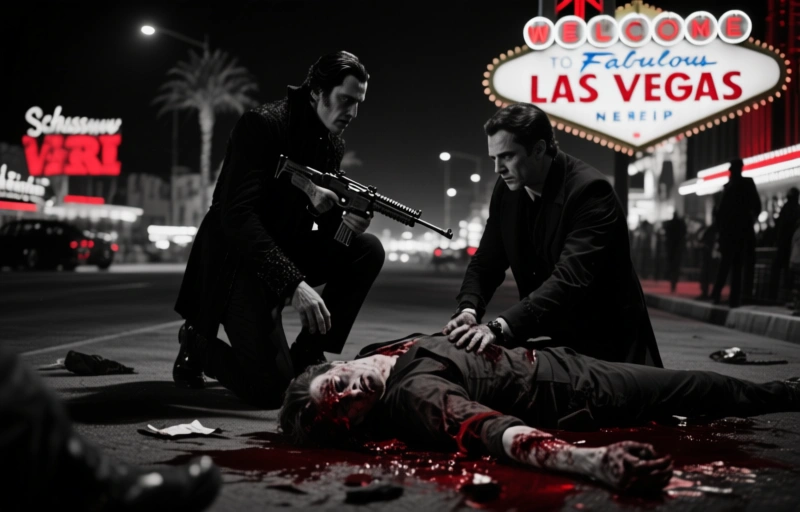 Schusswaffen-Vorfall nahe Las Vegas Strip: Zwei Personen schwer verletzt