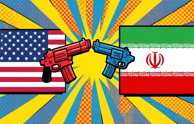 Visuele weergave van Olieprijzen stabiel na geruchten over wapenstilstand VS-Iran