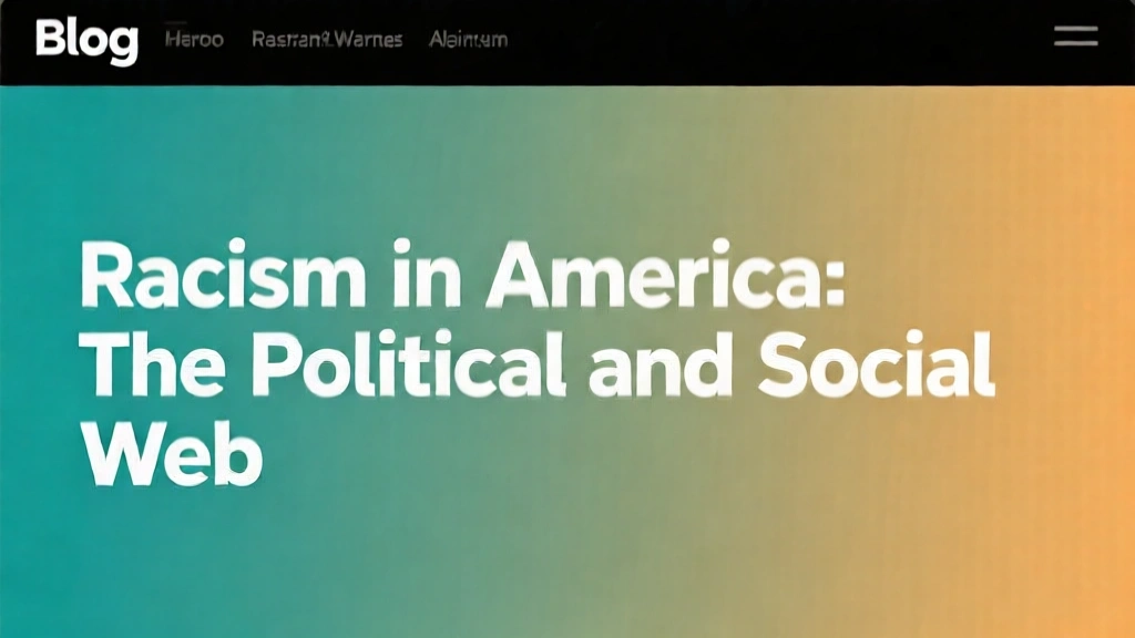 Racism in America: The Political and Social Web