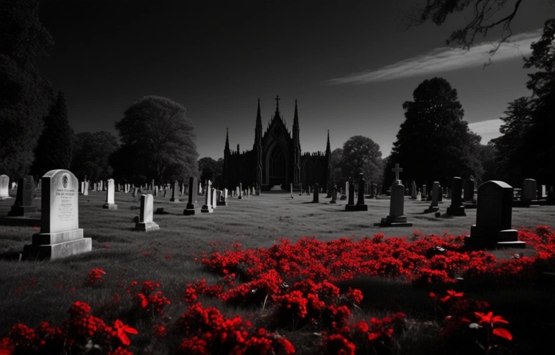 Visual representation of Millions of Bees Are Emerging From a Cemetery
