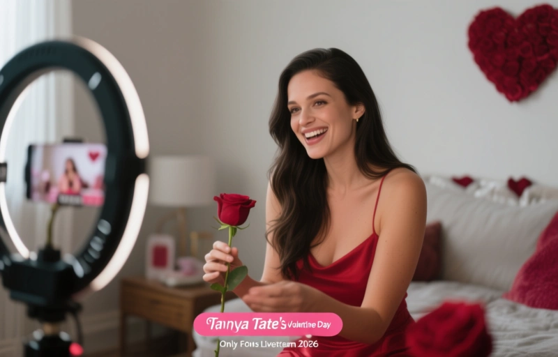 Tanya Tate's Valentine's Day OnlyFans Livestream 2026