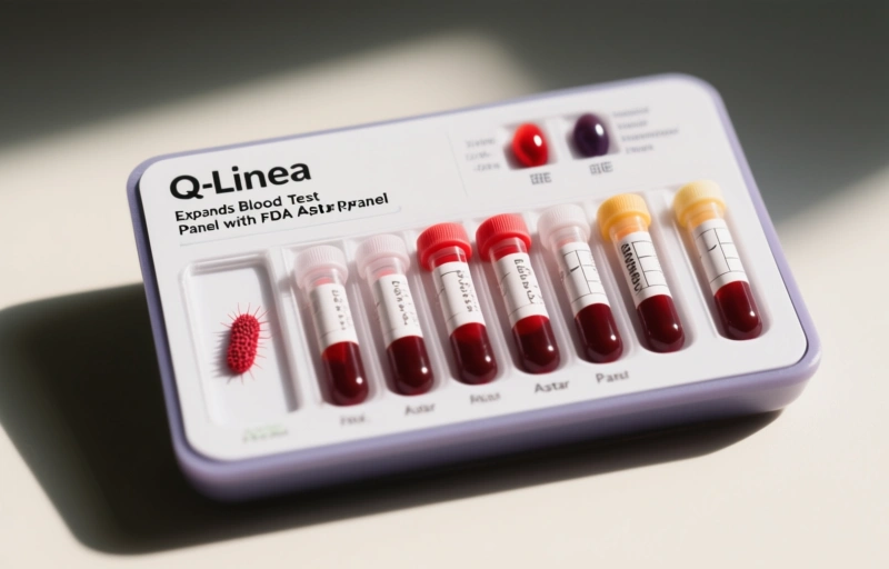 Visual representation of Q-Linea Expands Blood Test Panel with FDA Approval