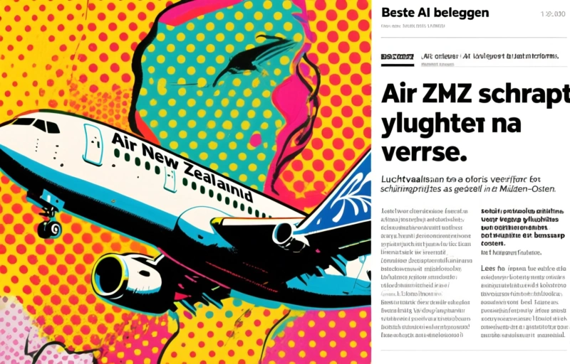 Luchtvaart in crisis: Air NZ schrapt vluchten na verlies