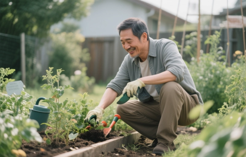 A Different Kind of Father's Day: Mindful Gardening with Dad