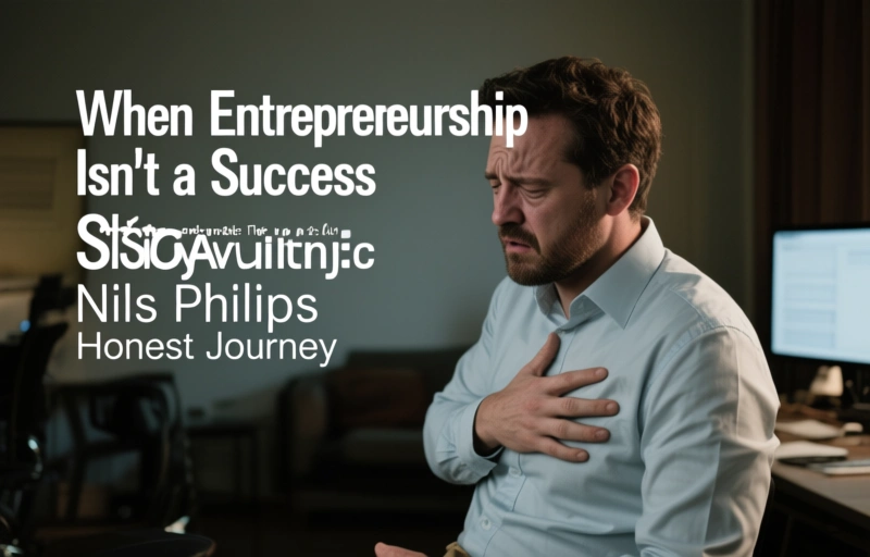 Visual representation of When Entrepreneurship Isn't a Success Story