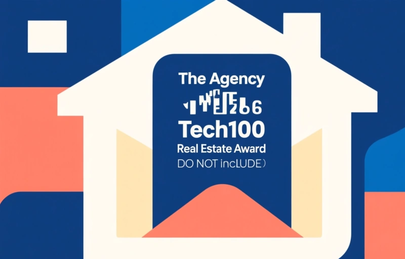The Agency Wins 2026 Tech100 Real Estate Award