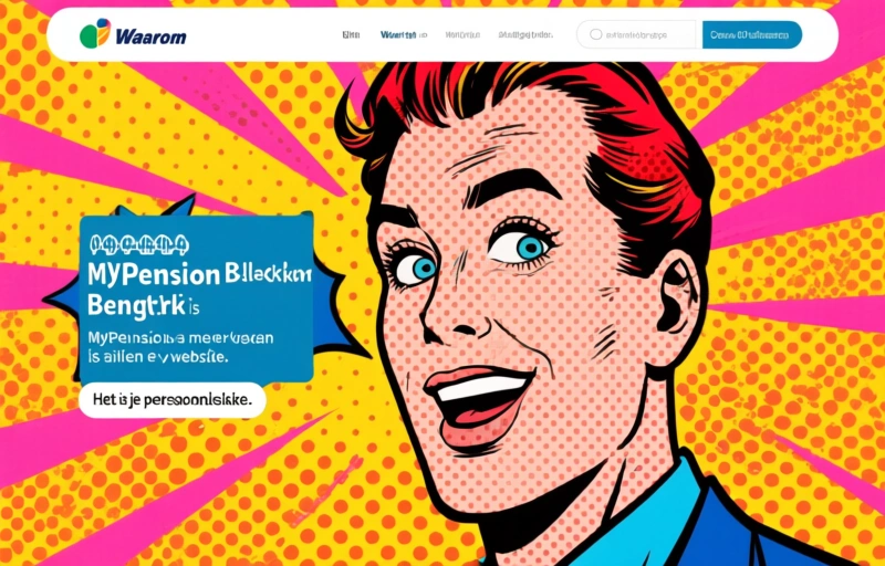 Visuele weergave van MyPension Update