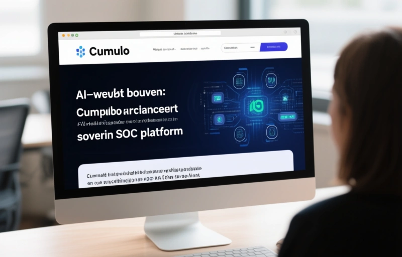Visuele weergave van AI-website bouwen
