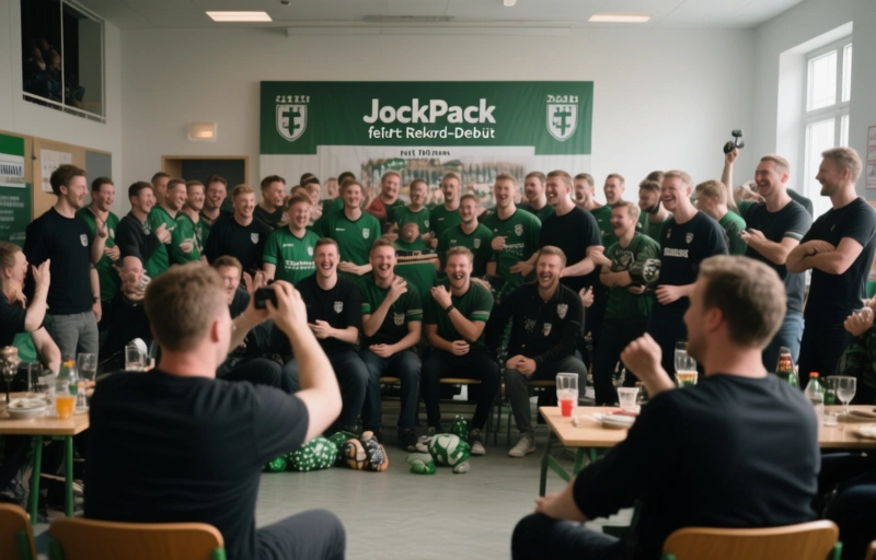 JockPack feiert Rekord-Debüt mit 26-Mann-Szene