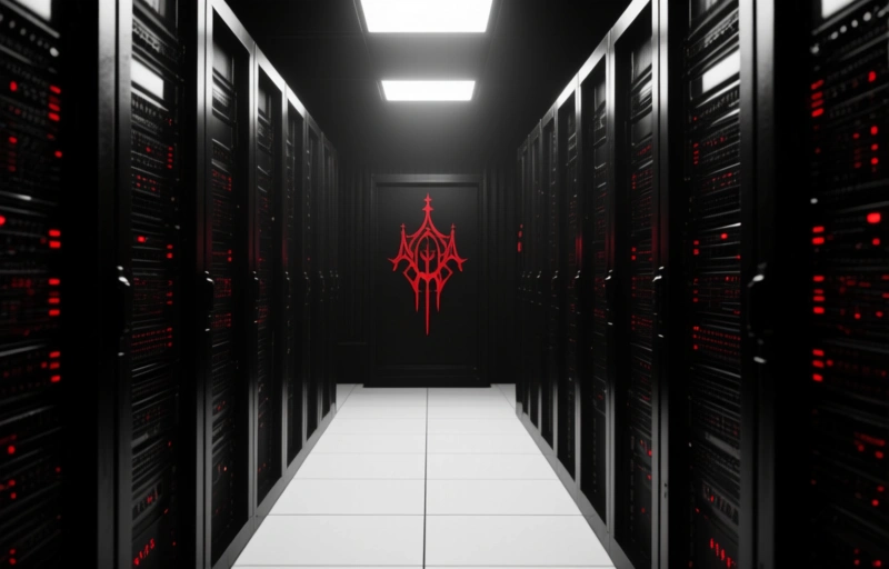 Visual representation of Space Data Centers