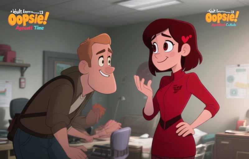 Oopsie! Animated Episode 3: Adult Time and AgentRedGirl Collab