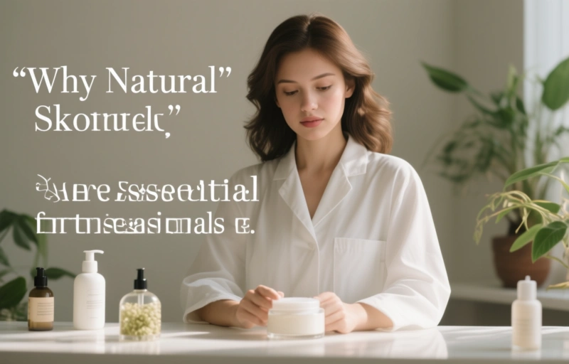Visual representation of Why Natural Skincare Products Are Essential for Professionals