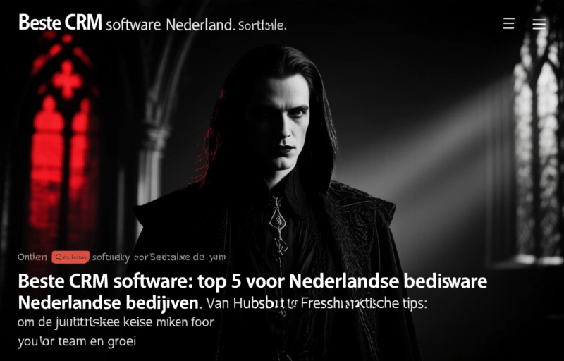 Beste CRM software: top 5 voor Nederlandse bedrijven