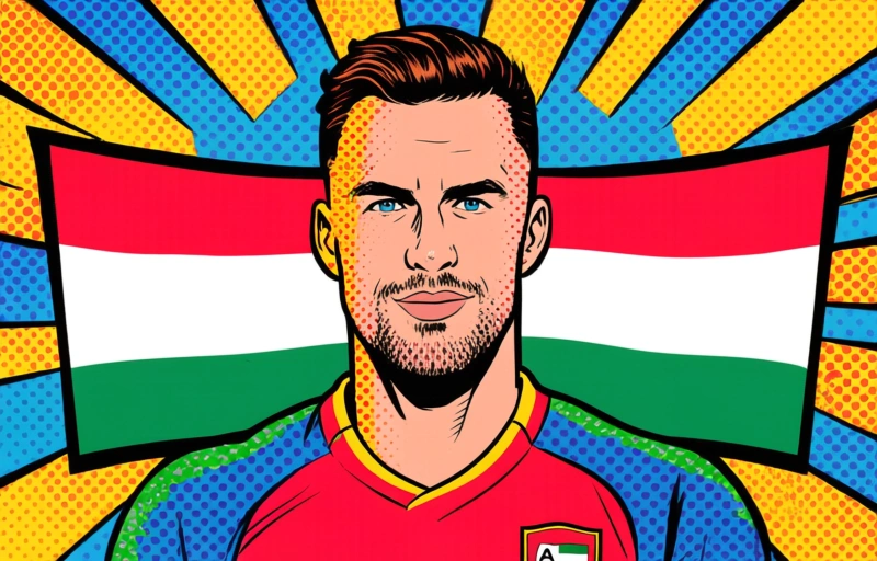 Visuele weergave van AZ-talent Kovacs debuteert in Hongarije
