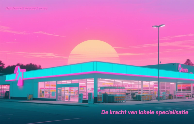 Visuele weergave van Supermarktsluiting